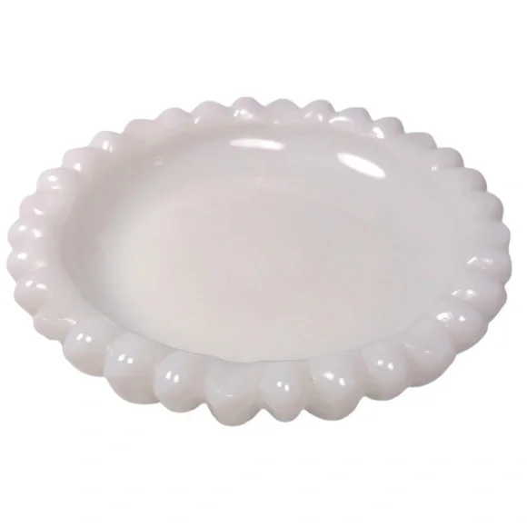 Hazel Atlas Vintage Nesting Daisy Ashtray Opaque White Milk Glass Flower… - Picture 6 of 10